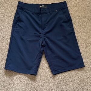 Hurley Boy’s Dark Blue Flat Front Shorts